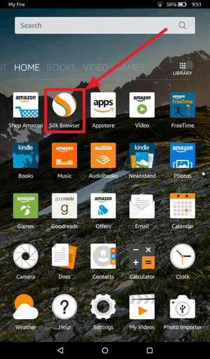 go launcher kindle fire hd