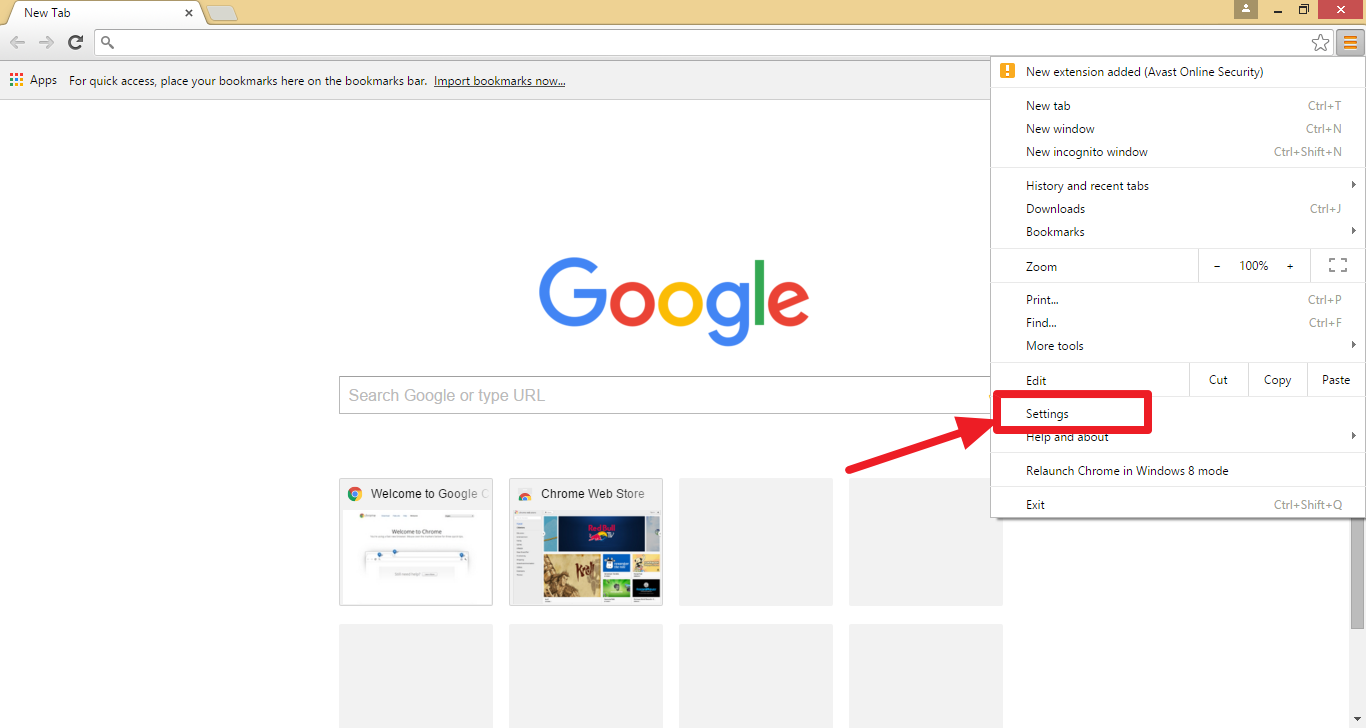 Homepage Ninja - Setting Your Custom Homepage on the Google Chrome Web Browser on a Windows Computer