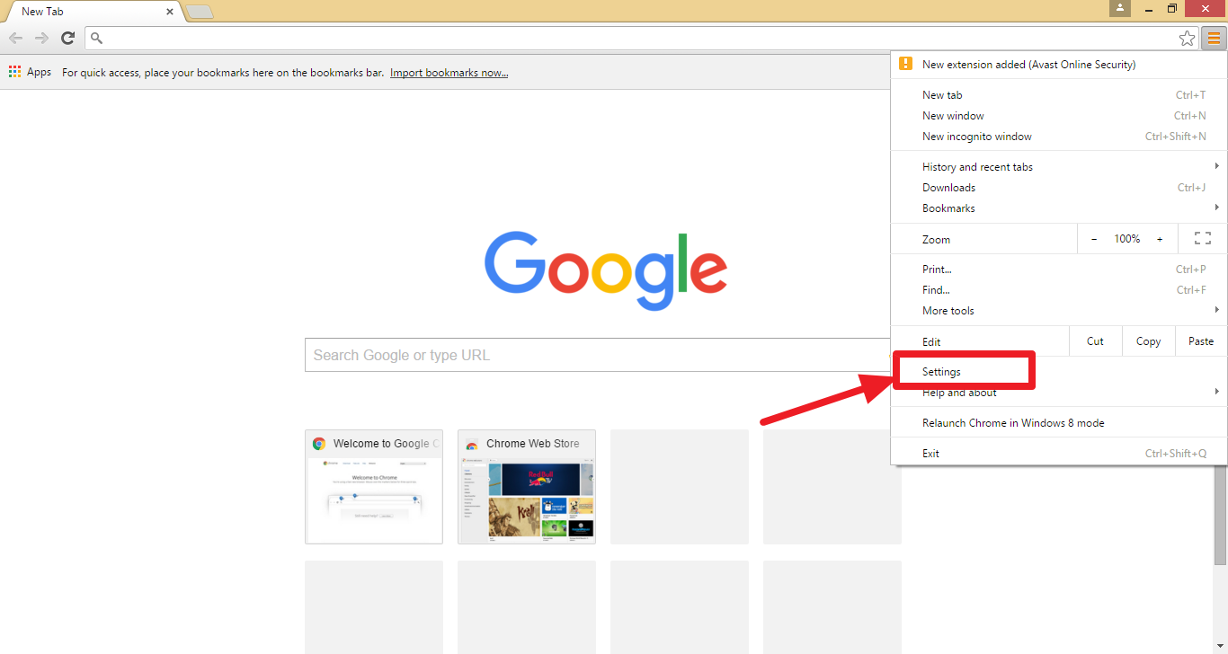 google chrome webstore search next page