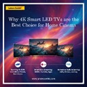 Why 4K Smart LED TVs are the Best Choice